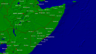 Somalia Towns + Borders 1920x1080